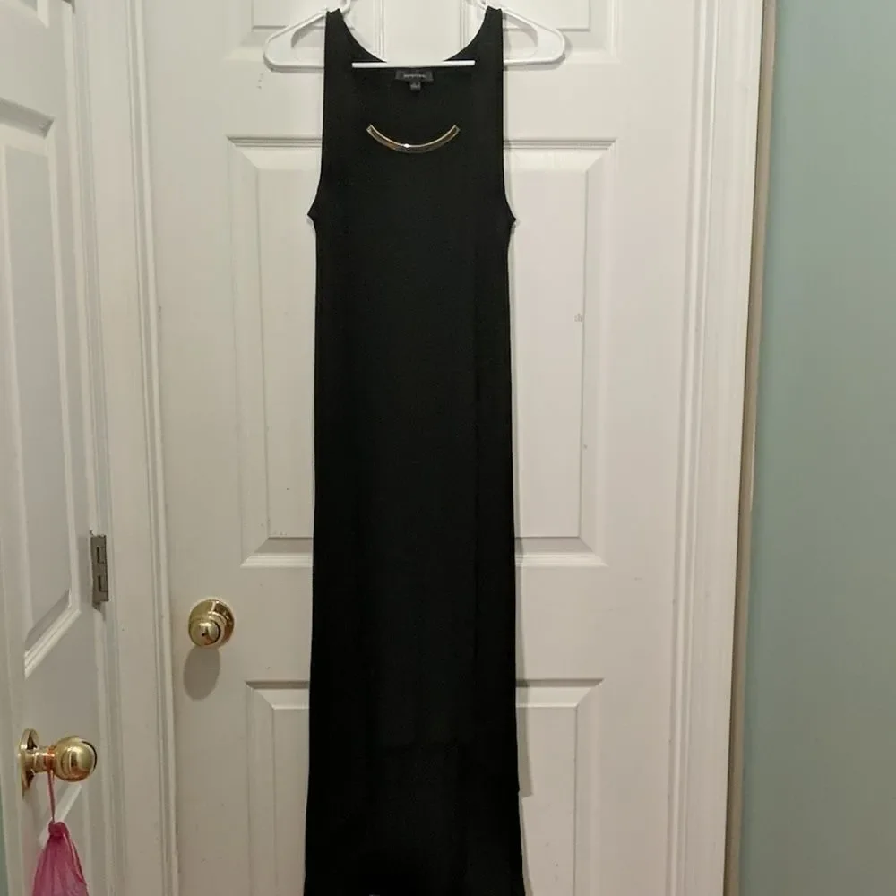 Spense black high low dress Sz. L